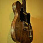 Leavitt Lutherie custom guitar for sale Yellow Walnut Top